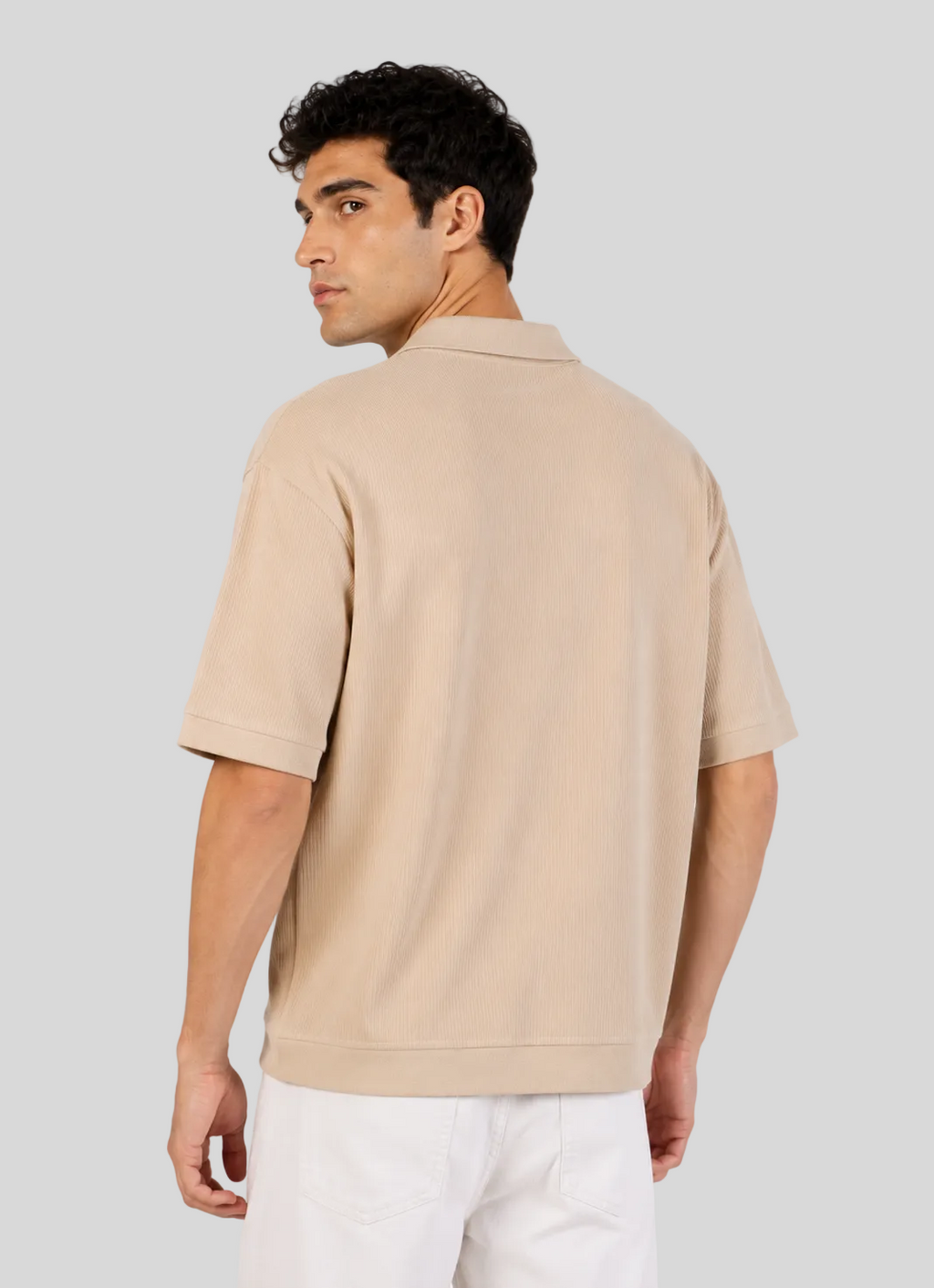 1O1 Signature Polo - BEIGE