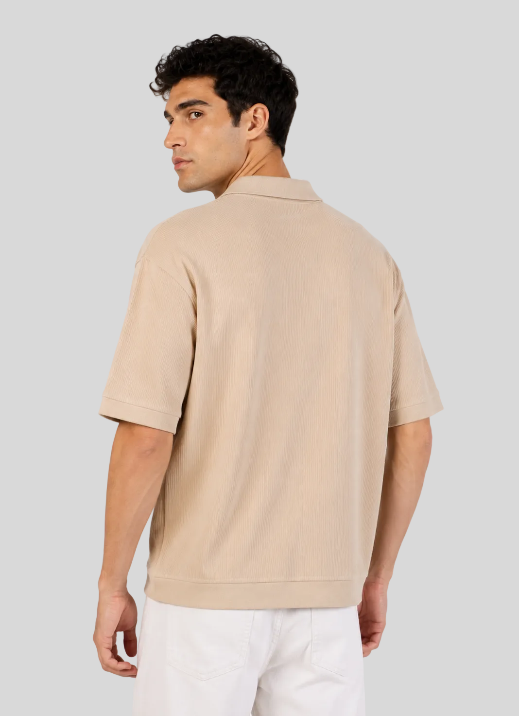 1O1 Signature Polo - BEIGE