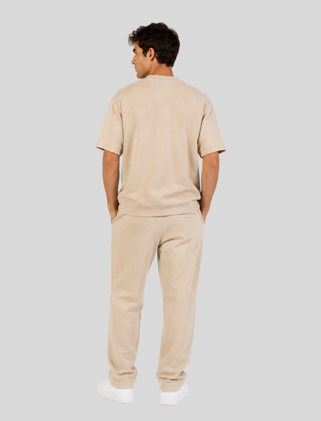 1O1 Essential Co-Ord Set - BEIGE
