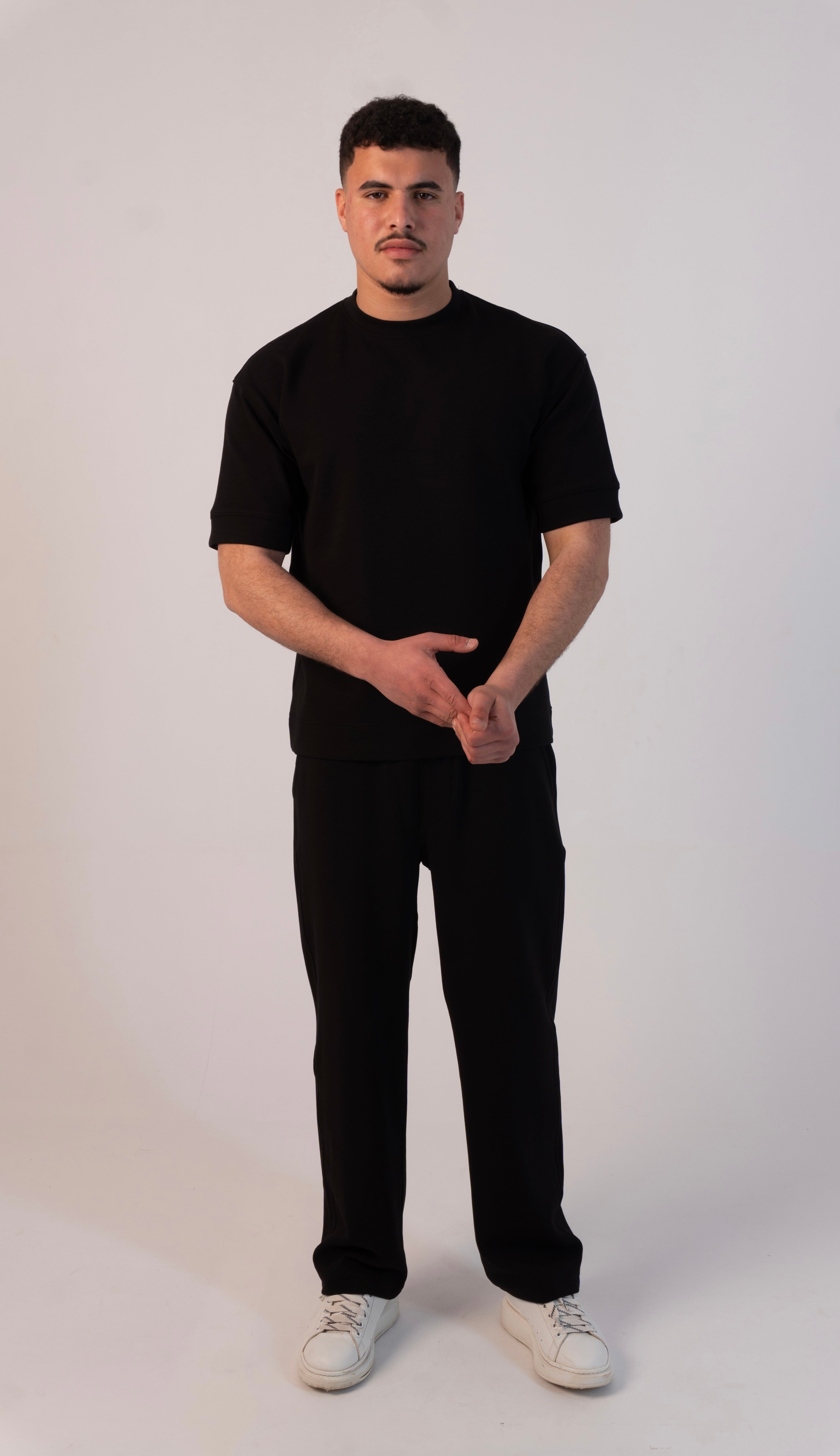 1O1 Essential Co-Ord Set - BLACK