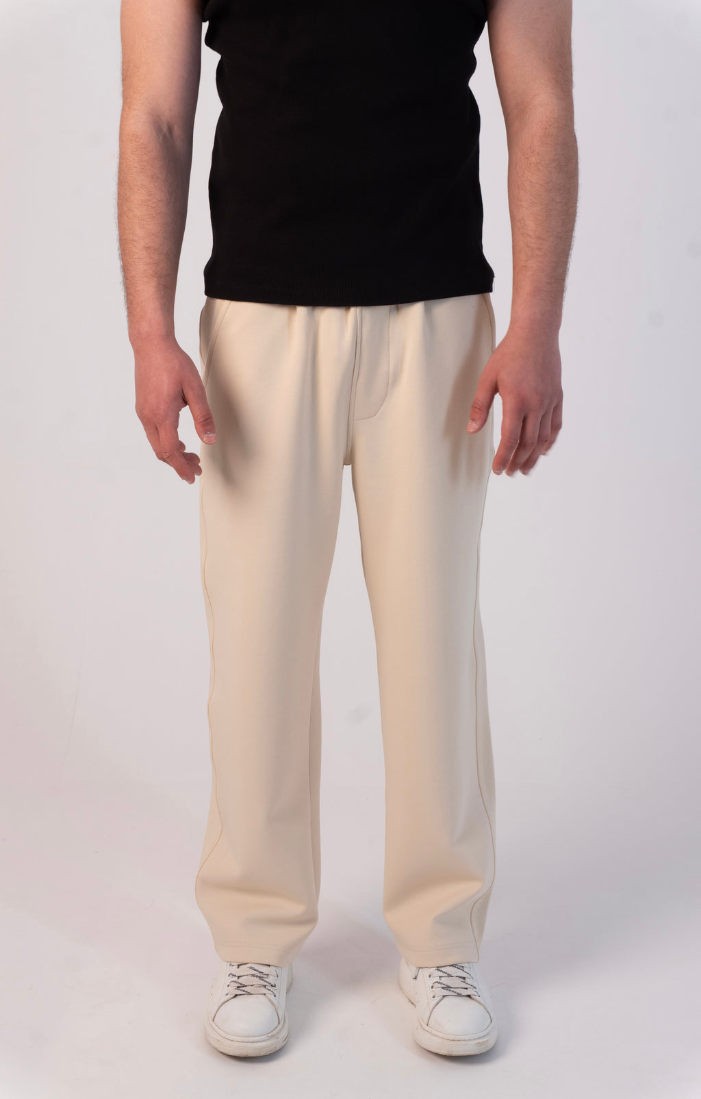 1O1 Essential Basic Trouser - BEIGE