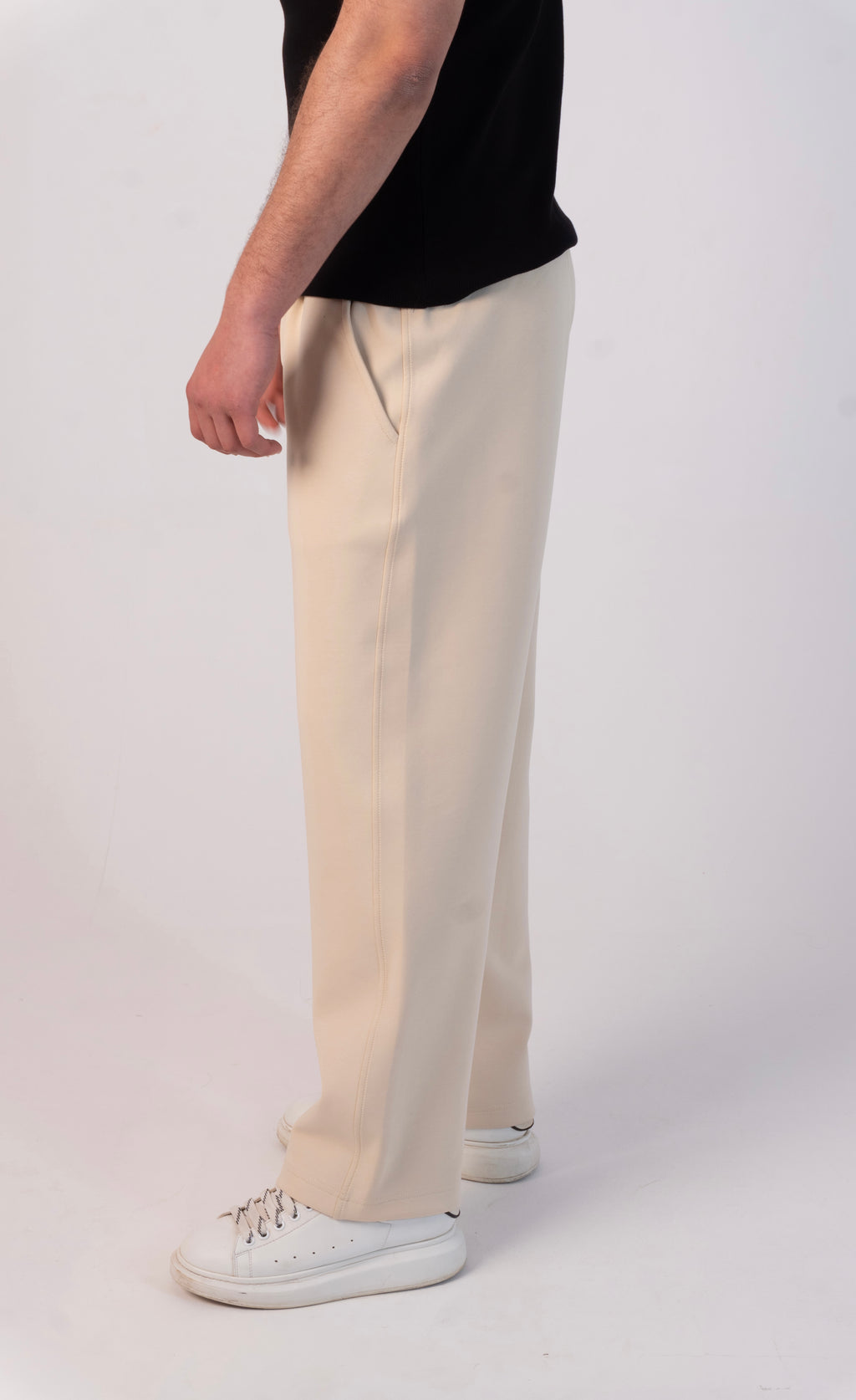 1O1 Essential Basic Trouser - BEIGE