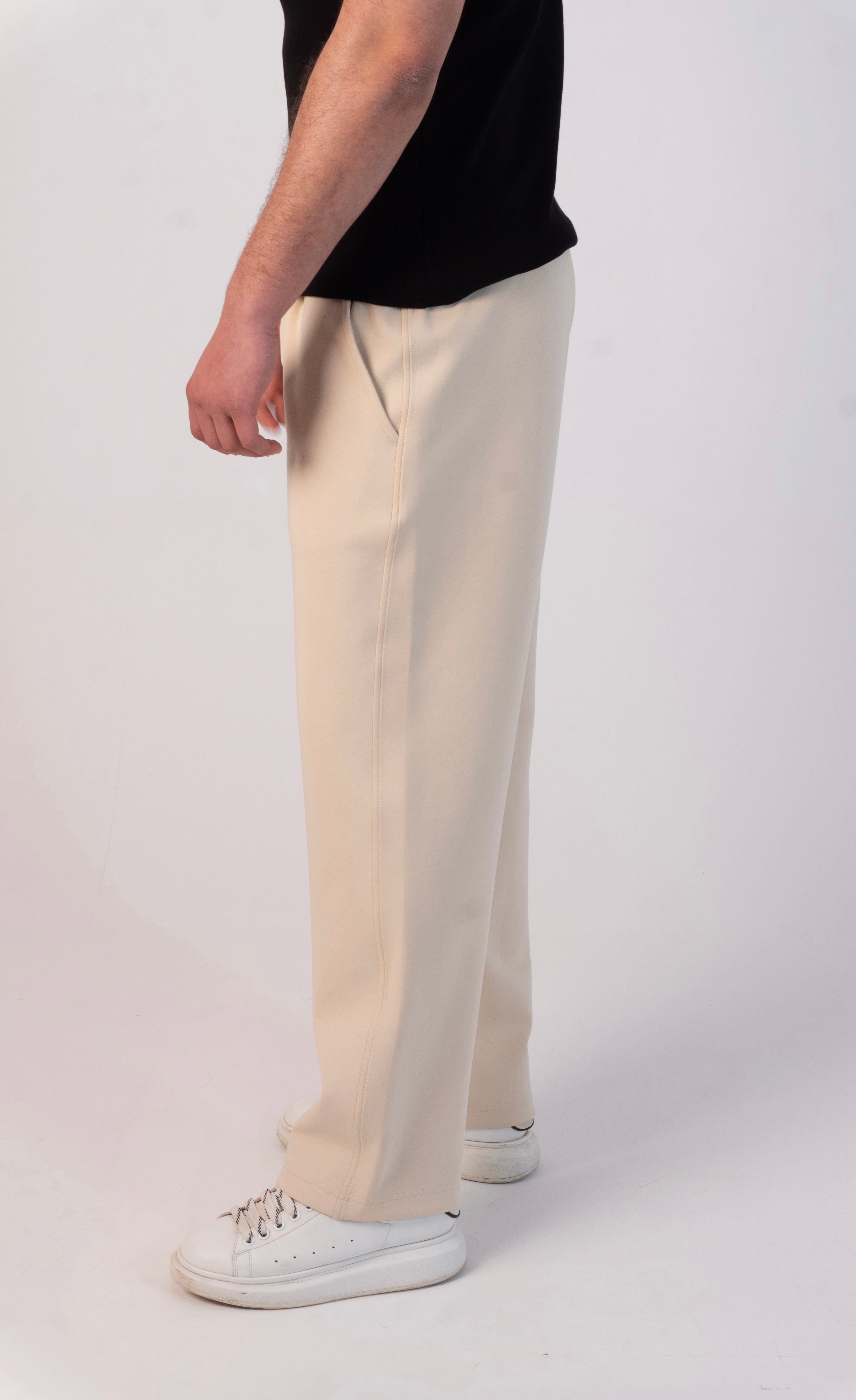1O1 Essential Basic Trouser - BEIGE