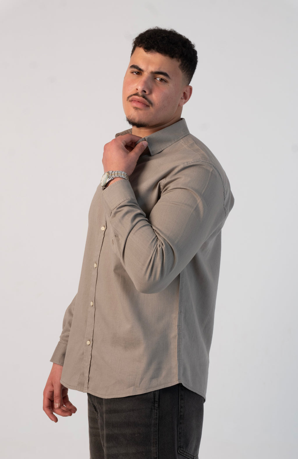 1O1 Essential Shirt - WARM BEIGE