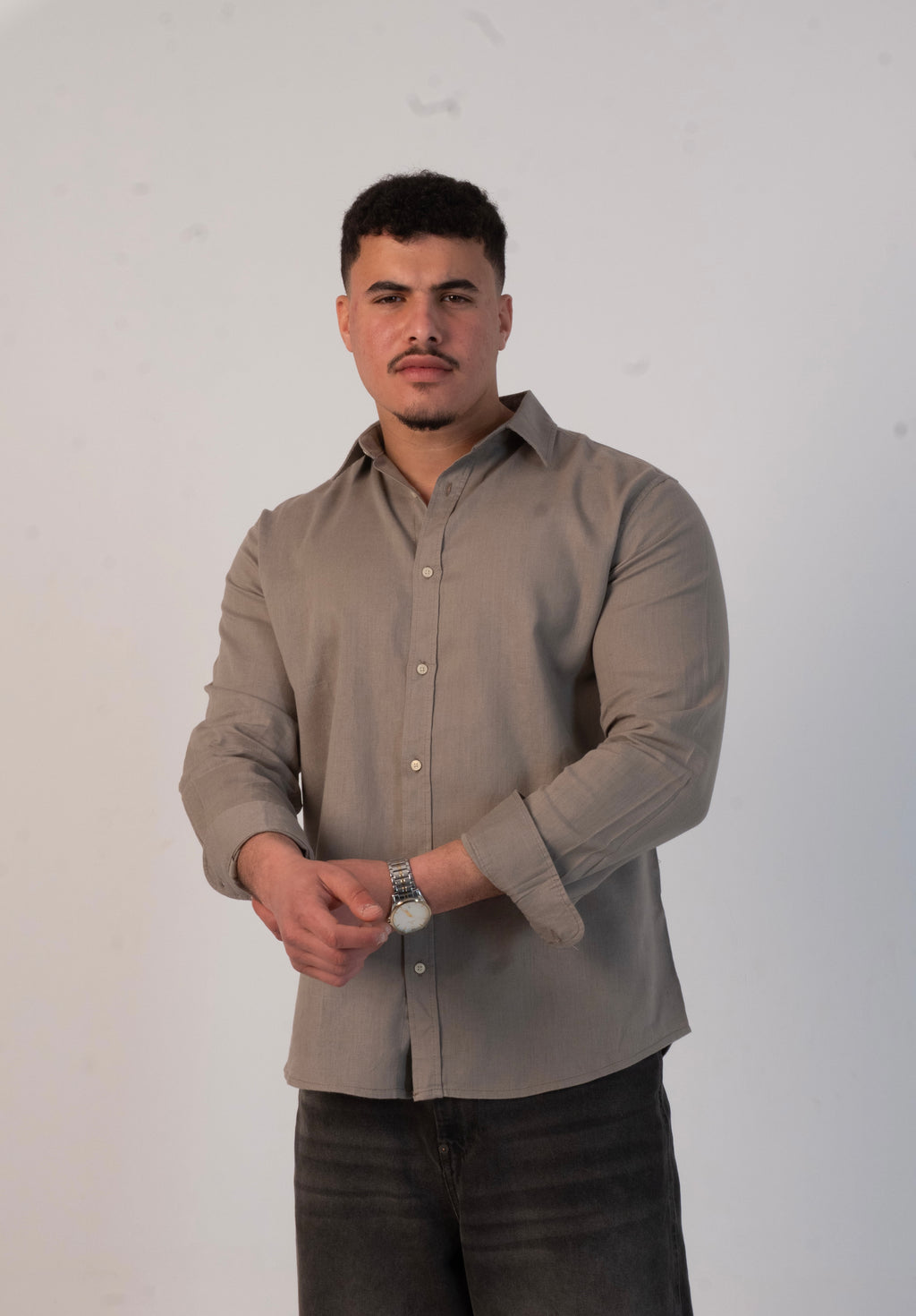 1O1 Essential Shirt - WARM BEIGE