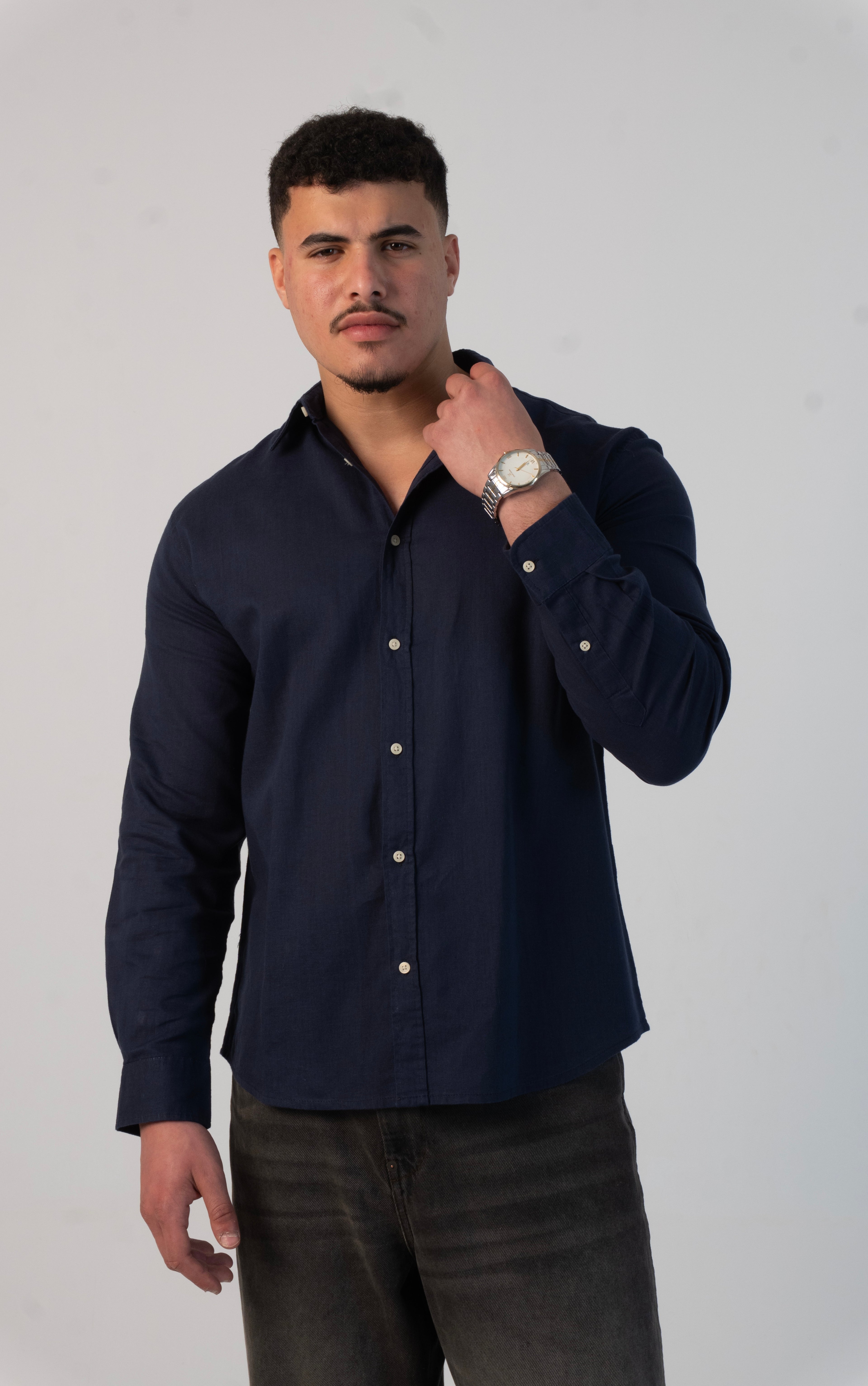1O1 Essential Shirt - DEEP NAVY