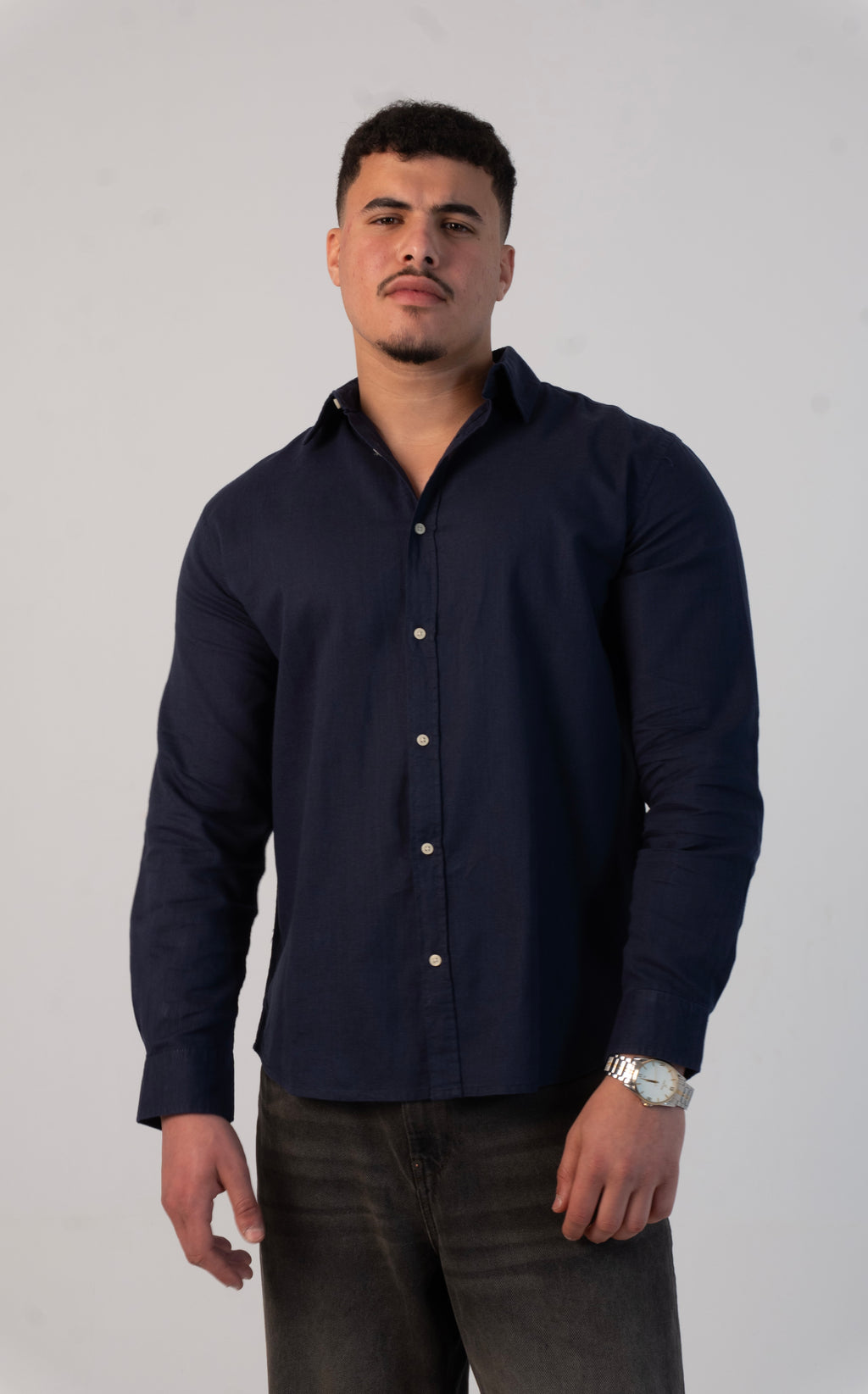 1O1 Essential Shirt - DEEP NAVY