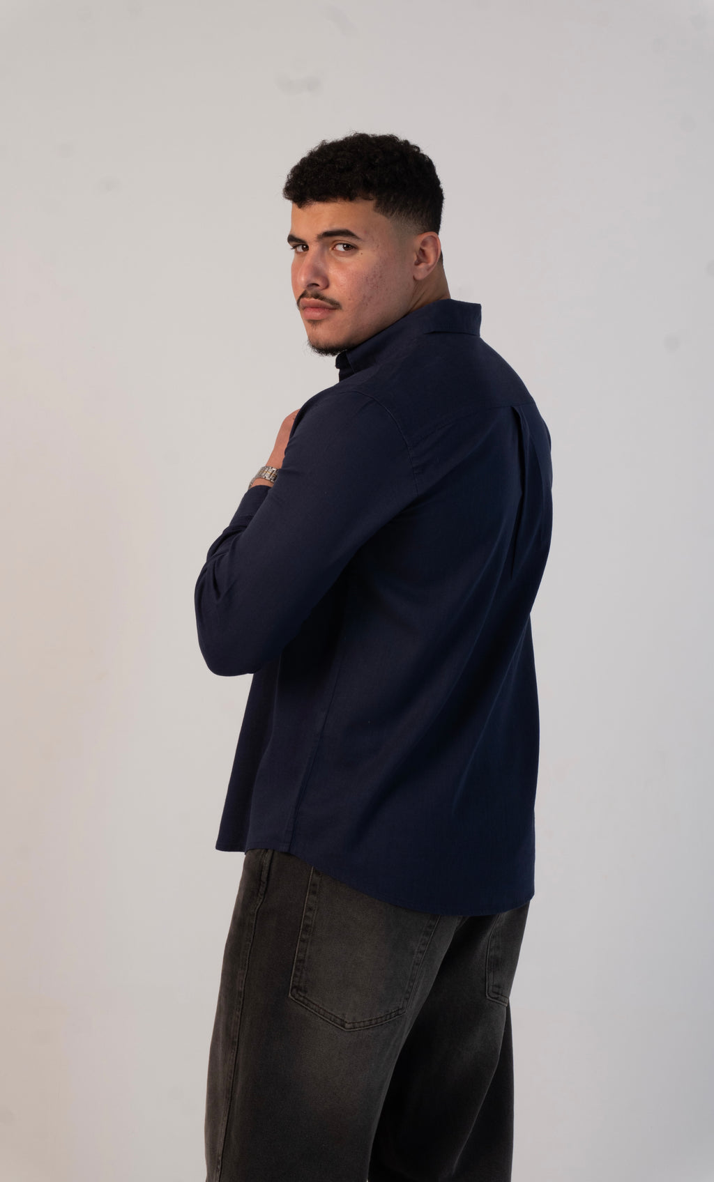 1O1 Essential Shirt - DEEP NAVY