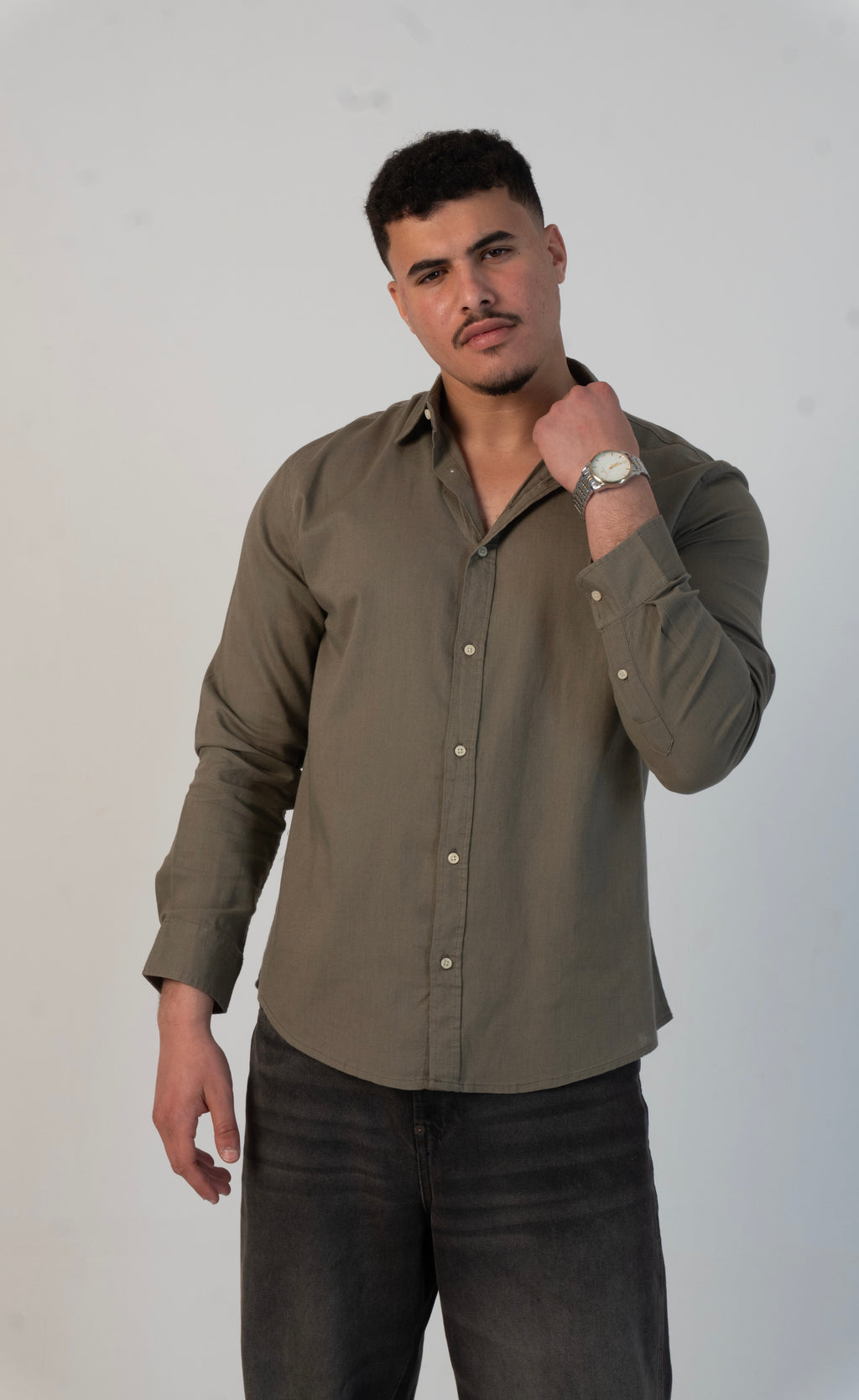 1O1 Essential Shirt - TAUPE