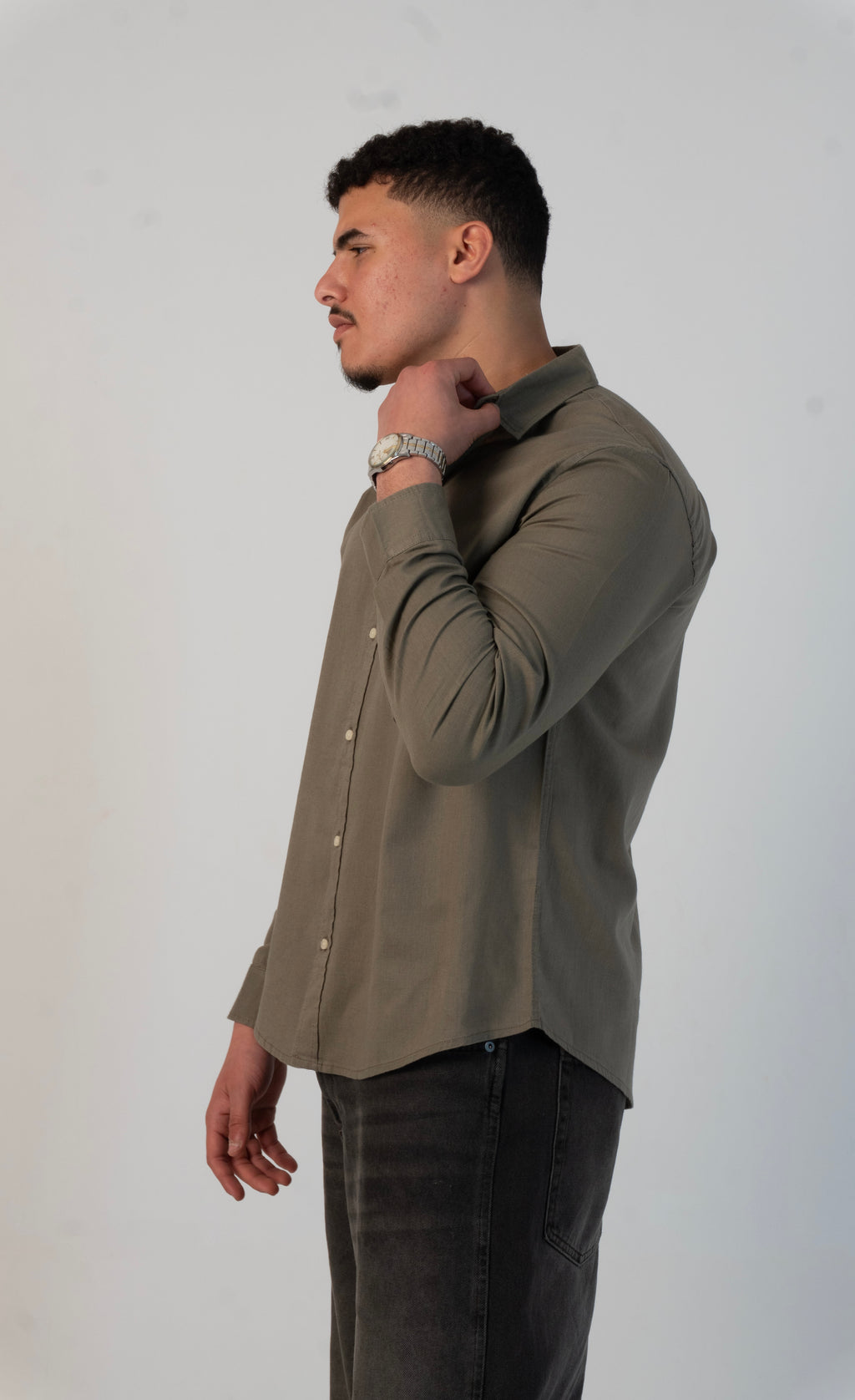 1O1 Essential Shirt - TAUPE