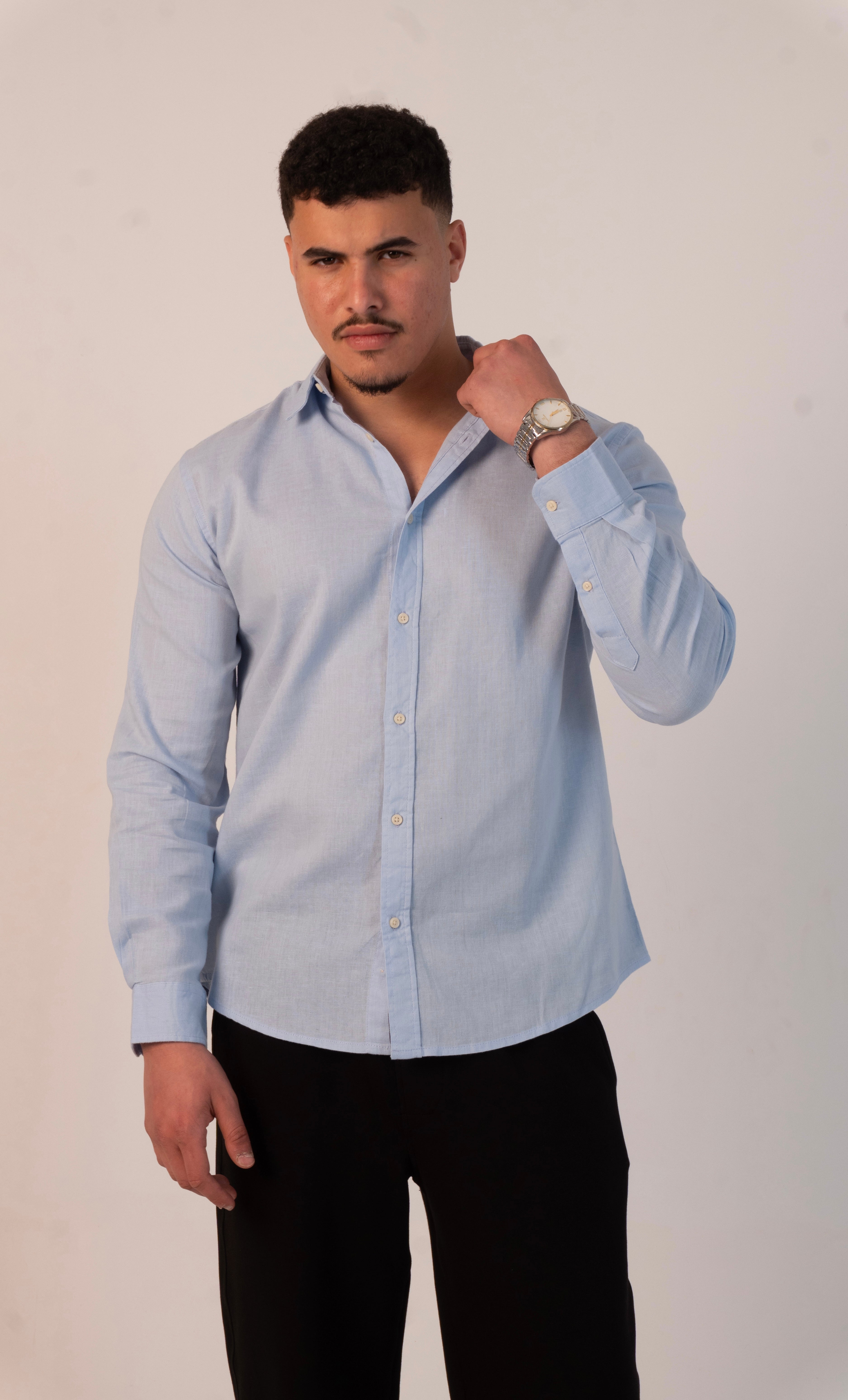 1O1 Essential Shirt - LIGHT BLUE