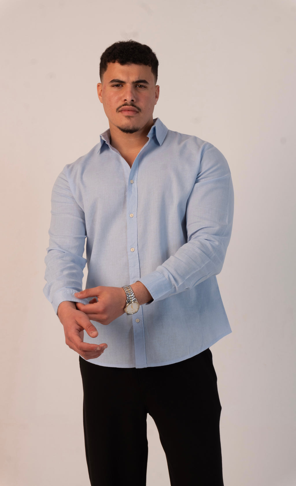 1O1 Essential Shirt - LIGHT BLUE