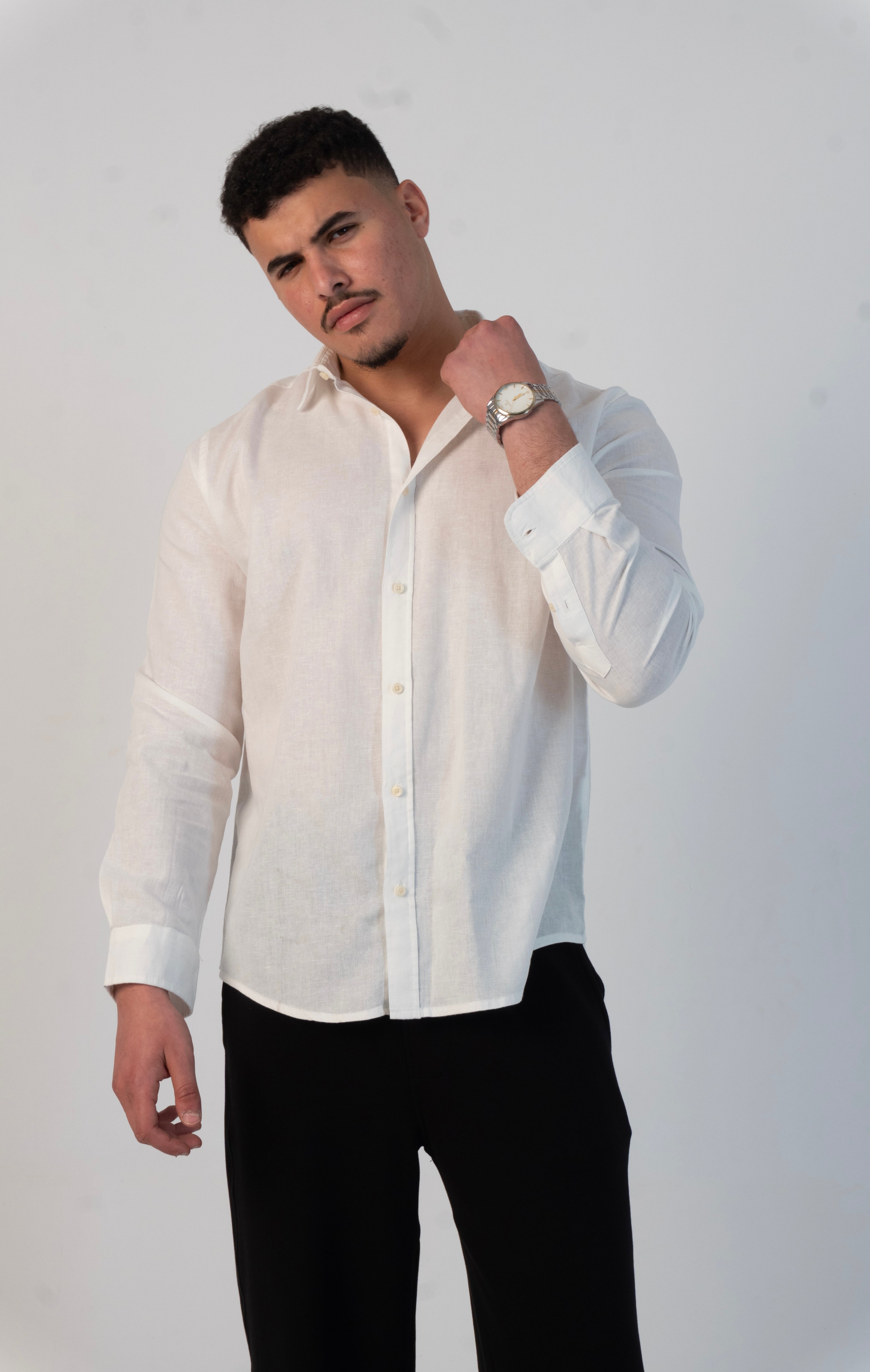 1O1 Essential Shirt - WHITE
