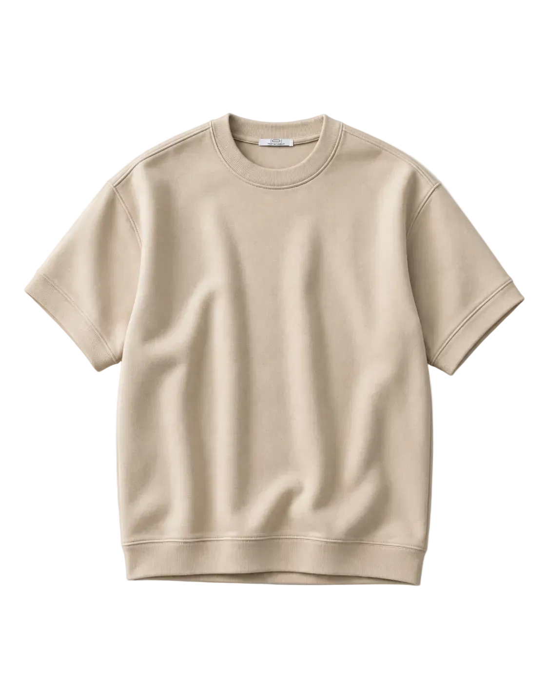 1O1 Essential Basic Tee - BEIGE